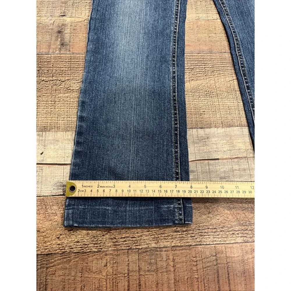 Vintage‎ Old Navy Bootcut Low Waist Jean Sz 8 (2406)